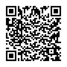 Código QR para número de telefone +9519268162