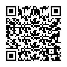 QR-koodi puhelinnumerolle +9519268192