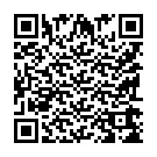 QR код за телефонен номер +9519268286