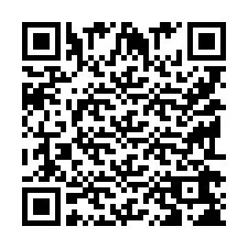 QR-код для номера телефона +9519268292