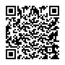 QR-koodi puhelinnumerolle +9519268297