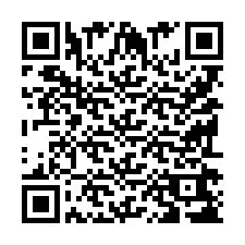 QR-code voor telefoonnummer +9519268316