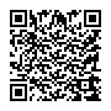 QR kód a telefonszámhoz +9519268380