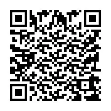 QR-код для номера телефона +9519268384