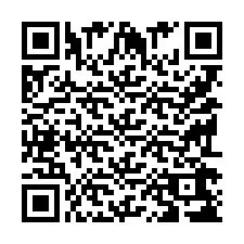 Kod QR dla numeru telefonu +9519268392