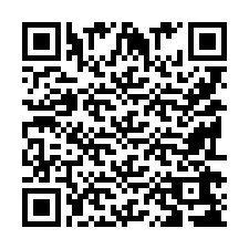 QR-code voor telefoonnummer +9519268397