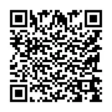 QR Code pour le numéro de téléphone +9519268406