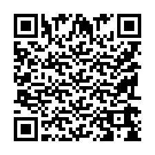 Codice QR per il numero di telefono +9519268483
