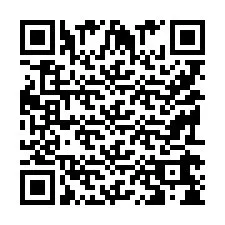 QR-код для номера телефона +9519268485