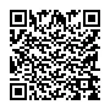 QR-код для номера телефона +9519268626