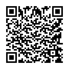 QR-koodi puhelinnumerolle +9519268656