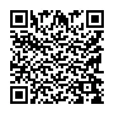 QR-код для номера телефона +9519268672