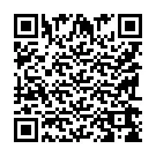 QR-код для номера телефона +9519268692