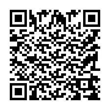 QR Code pour le numéro de téléphone +9519268701