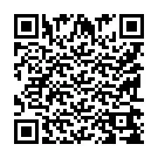 Kode QR untuk nomor Telepon +9519268702