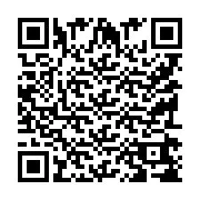 QR-код для номера телефона +9519268704