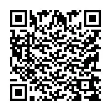 Kode QR untuk nomor Telepon +9519268715