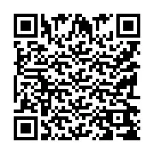 QR-код для номера телефона +9519268724