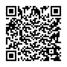 Código QR para número de telefone +9519268762