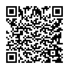 Codice QR per il numero di telefono +9519268772