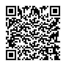 QR-код для номера телефона +9519268842