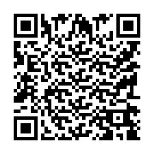 QR kód a telefonszámhoz +9519268900