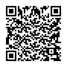 Codice QR per il numero di telefono +9519269722