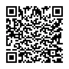 QR Code pour le numéro de téléphone +9519270132