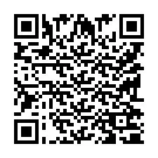 QR-code voor telefoonnummer +9519270162