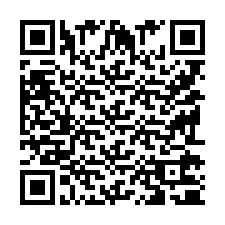 QR Code pour le numéro de téléphone +9519270182