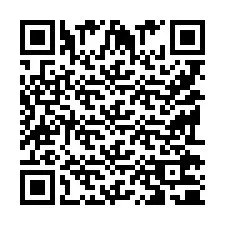 Codice QR per il numero di telefono +9519270196