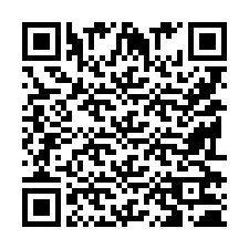 QR-koodi puhelinnumerolle +9519270227