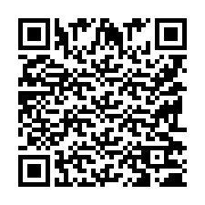 QR-code voor telefoonnummer +9519270232