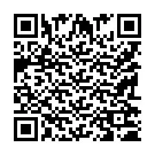 QR-code voor telefoonnummer +9519270265