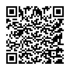 QR-code voor telefoonnummer +9519270283