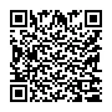 QR-koodi puhelinnumerolle +9519270322