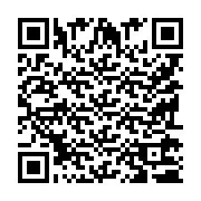 QR-koodi puhelinnumerolle +9519270386