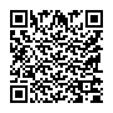 QR-код для номера телефона +9519270406