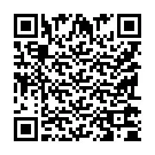 QR-код для номера телефона +9519270486