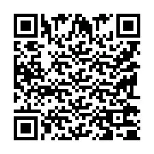 Kod QR dla numeru telefonu +9519270592