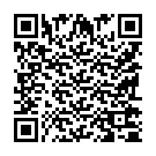 QR код за телефонен номер +9519270596