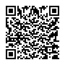 QR-code voor telefoonnummer +9519270690