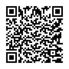 QR-код для номера телефона +9519270722