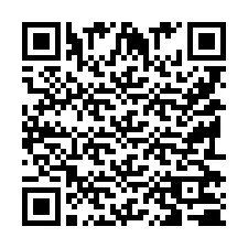 QR Code pour le numéro de téléphone +9519270724