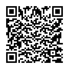 Codice QR per il numero di telefono +9519270743