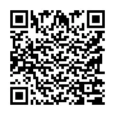 QR-koodi puhelinnumerolle +9519270746