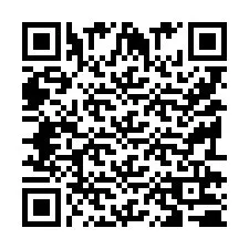 QR-code voor telefoonnummer +9519270750