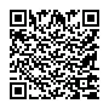 QR код за телефонен номер +9519270787