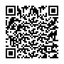 QR Code pour le numéro de téléphone +9519271002