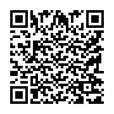 QR-code voor telefoonnummer +9519271170